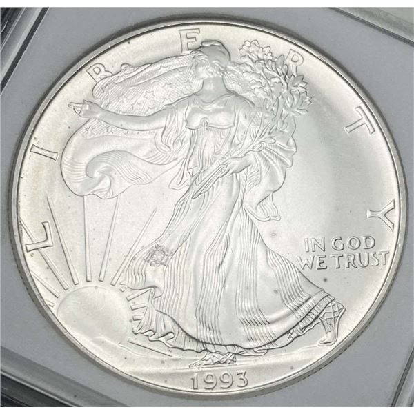 1993 American Silver Eagle MS70?