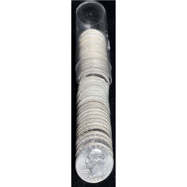 Roll (40-coins) 1958 Original Mint Condition 90% Silver Quarters