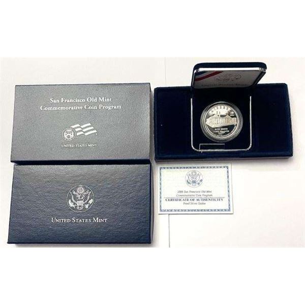 2006 San Francisco Old Mint Commemorative Proof Silver Dollar