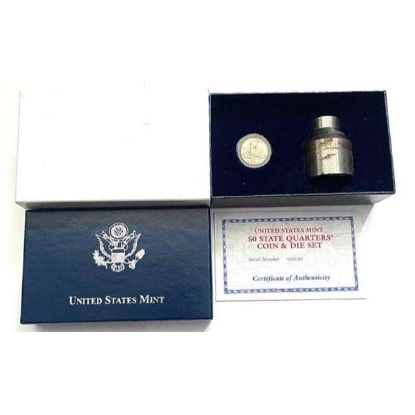 United States Mint 50 State Quarters Coin & Die Set (2005 California)