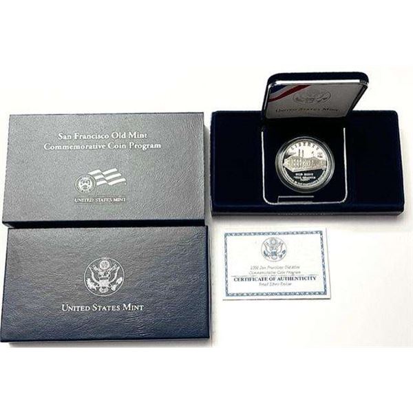 2006 San Francisco Old Mint Commemorative Proof Silver Dollar