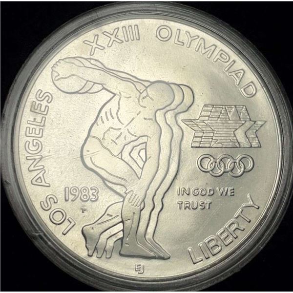 1983 Olympic Silver Commemorative Dollar