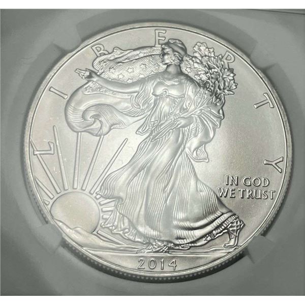 2014 American Silver Eagle MS69 NGC