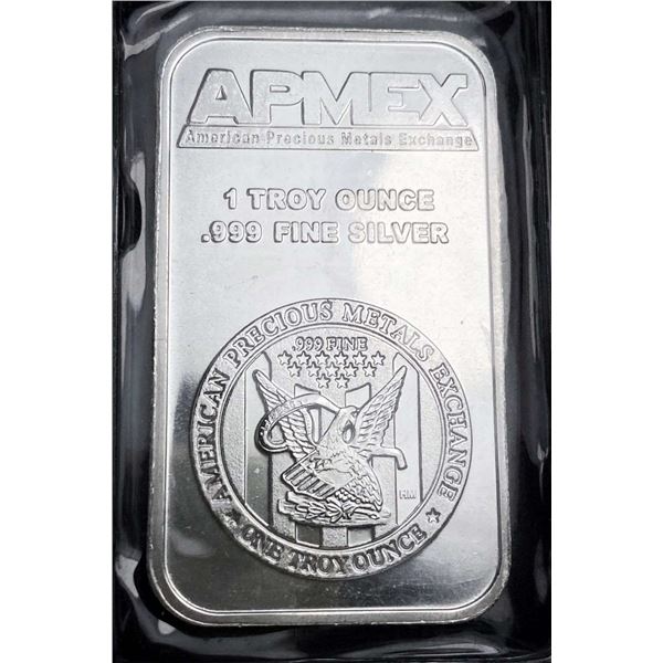 APMEX 1 ozt .999 Silver Bar