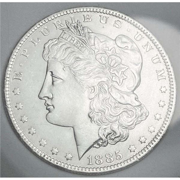 1885-O Morgan Silver Dollar MS66+