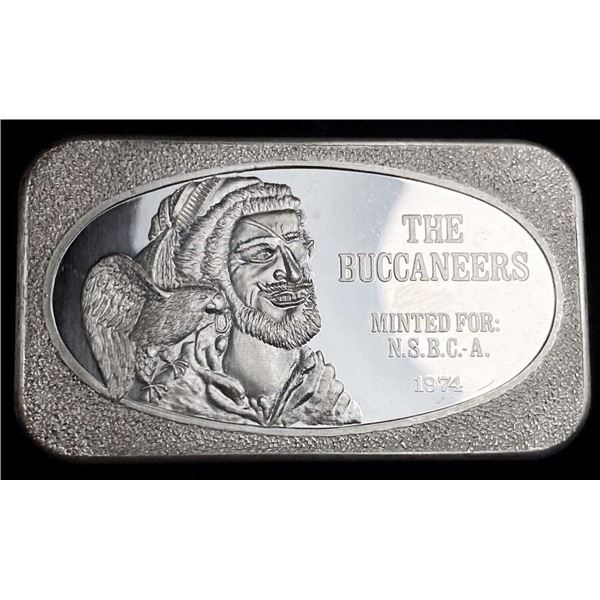 The Buccaneers United States Silver Corporation 1 ozt .999 Silver Bar