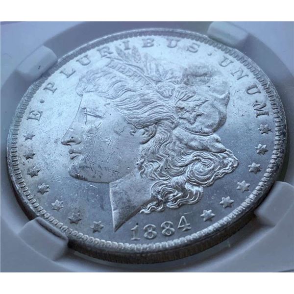 1884-O Morgan Silver Dollar MS64 PL