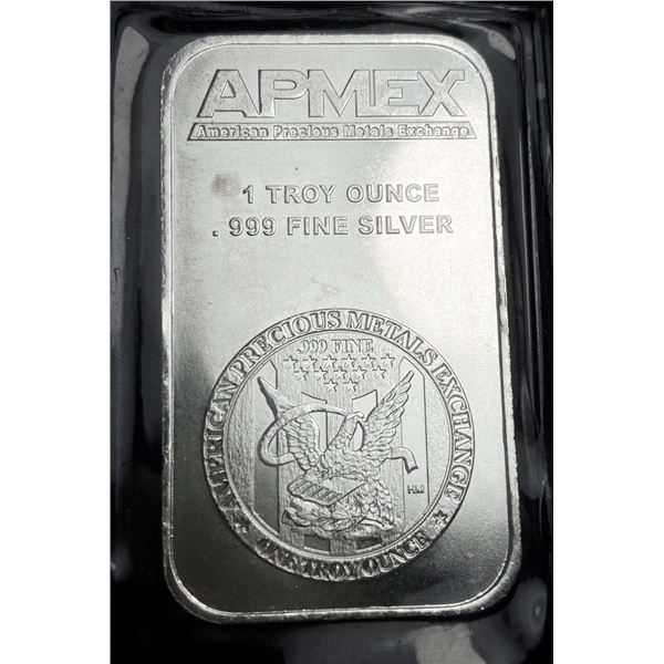 APMEX 1 ozt .999 Silver Bar