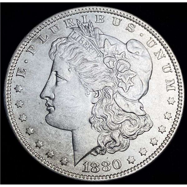 1880-O Morgan Silver Dollar MS63+