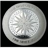 Image 1 : Compass Rose  1 ozt .9999 Silver