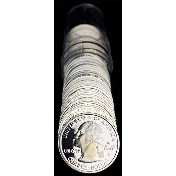 Roll (40-coins) Proof 90% Silver Quarters