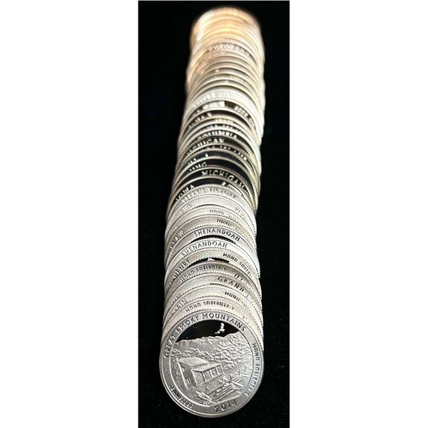 Roll (40-coins) Proof 90% Silver Quarters