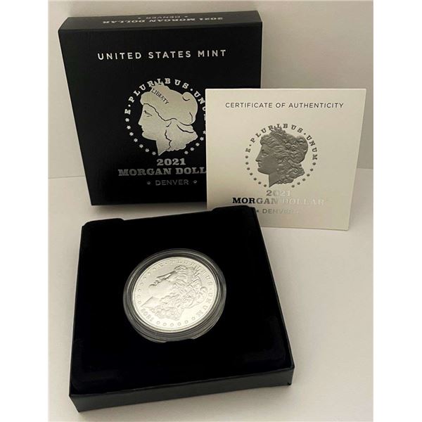 Key Date 2021-D Morgan Silver Dollar MS69