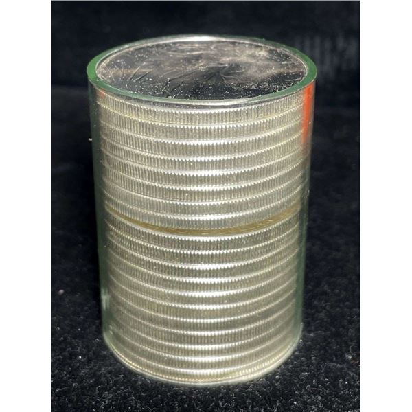1987 Original Treasury Roll (20-coins) American Silver Eagle