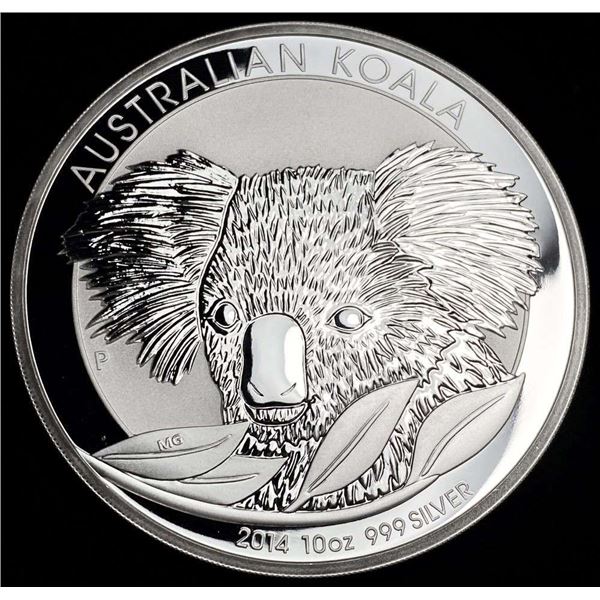 2014-P Australian Koala 10 ozt .999 Silver $10
