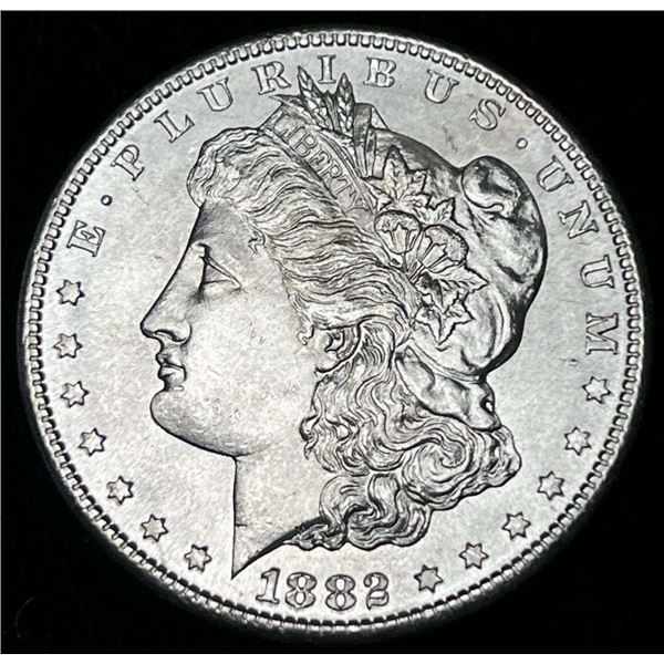 1882-S Morgan Silver Dollar MS64