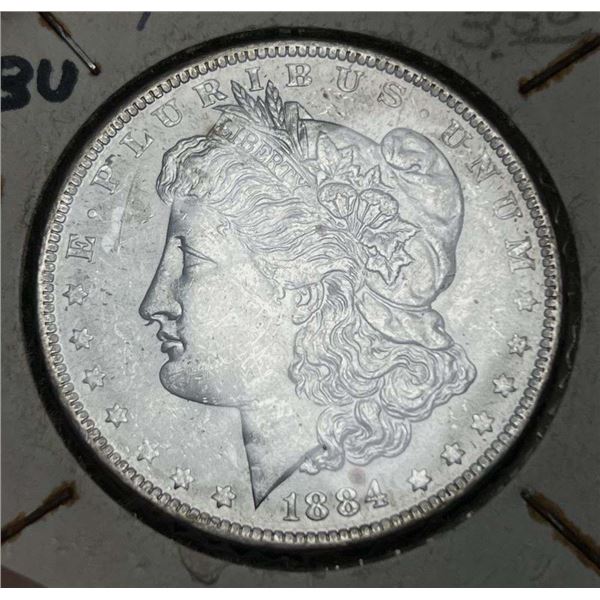 1884-O Morgan Silver Dollar MS64
