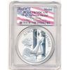 Image 3 : 1 ozt Silver Coin 2011 9/11 PCGS PR70DCAM