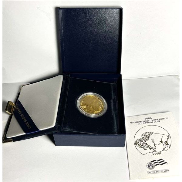 Last Minute! 2006-W Proof American Buffolo 1 ozt .9999 Gold $50