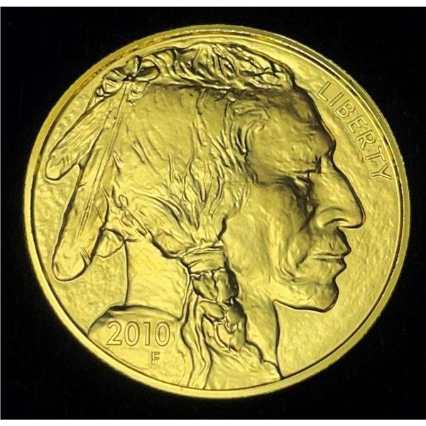 Last Minute! 2010 U.S. Buffalo 1 ozt .9999 Gold $50