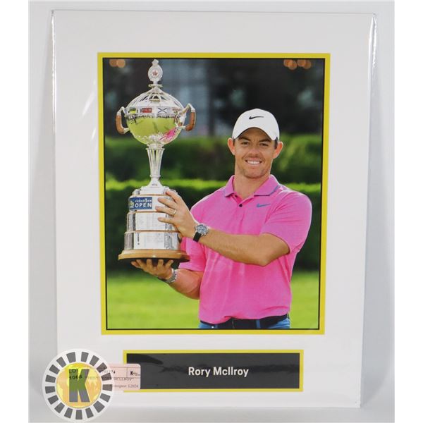 11x14  PRINT  RORY MCLLROY 