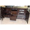Image 3 : CABINET/DRESSER WITH GLASS TOP 22"D X 67"W X 34"H