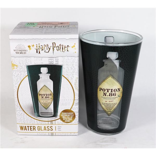 NEW HARRY POTTER DRINKING GLASS POTION N.86 THEME