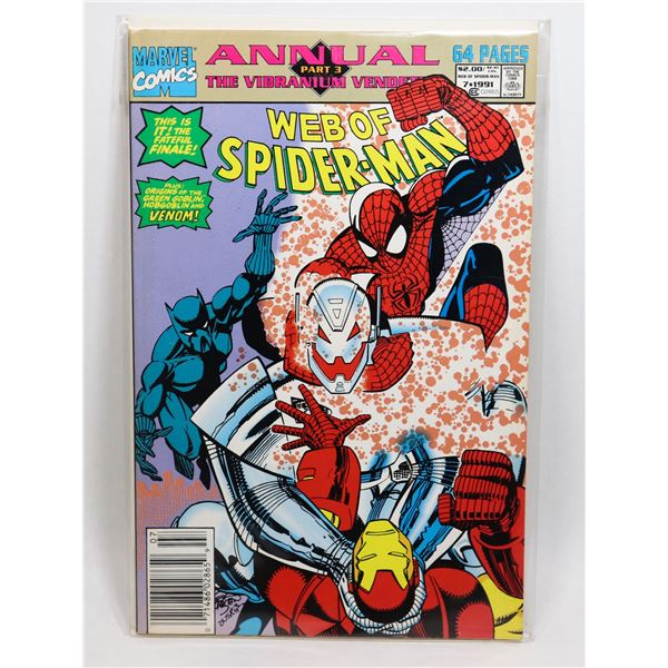 ANNUAL WEB OF SPIDERMAN #7