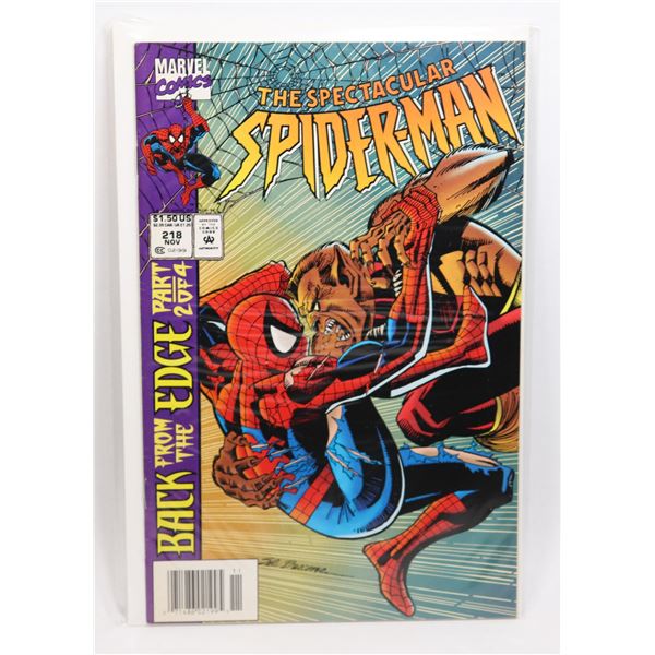 THE SPECTACULAR SPIDERMAN #218