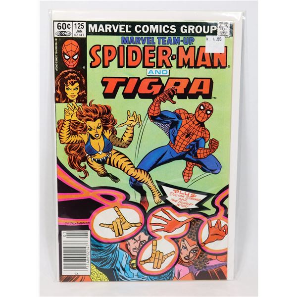 MARVEL TEAM UP SPIDERMAN / TIGRA #125