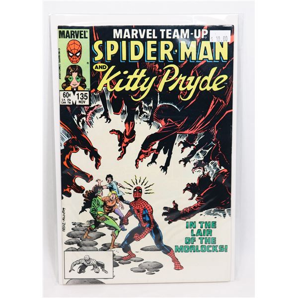 MARVEL TEAM UP SPIDERMAN / KITTY PRYDE #135