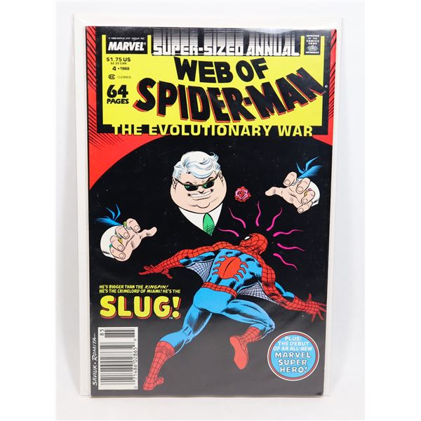 SUPER SIZED ANNUAL WEB OF SPIDERMAN #4