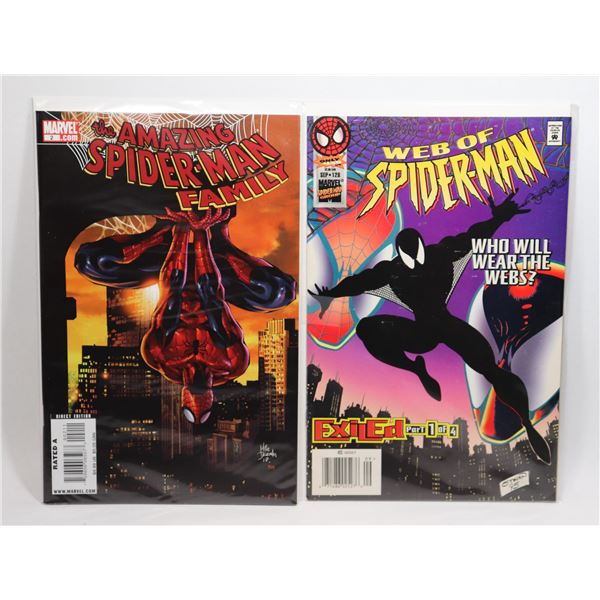 WEB OF SPIDERMAN #128 AMAZING SPIDERMAN FAMILY #2