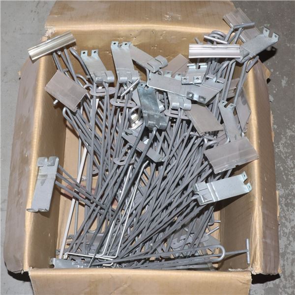 LARGE BOX OF PEG HOOKS