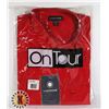 Image 1 : NEW MENS EASY CARE S/S WORK SHIRT RED SIZE X-LARGE