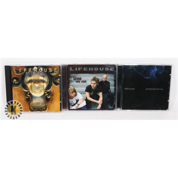 3 LIFEHOUSE ALBUMS CD