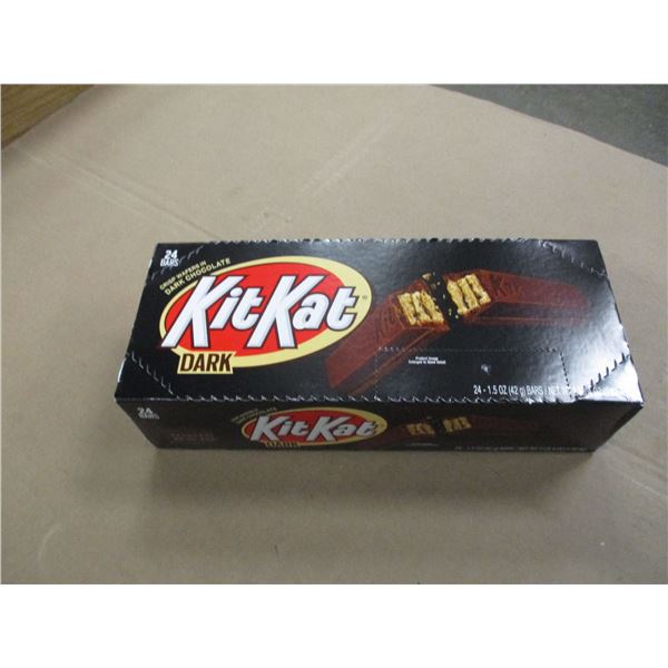 DARK CHOCOLATE KIT KAT BARS (24) PER BOX