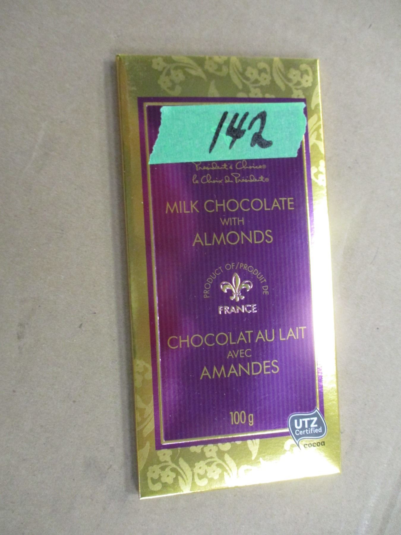 SHELF PULLS (AS IS) PC MILK CHOCOLATE ALMOND BAR (100 G)