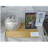 Image 1 : Nolan Ryan Baseball Card w/5000th Strikout Ball