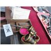 Image 1 : Vintage Binoculars w/Case, Vintage Pencil Box From Ella Force