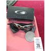 Image 1 : Oakley Sunglases w/Case and Box (Has Broken Arm)