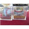 Image 3 : NY Yankee Stadium (2), Cal Ripkin Jr., Derek Jeter Signed Baseballs (4)