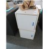Image 1 : White Mica 1 Drawer Storage Cube (2)