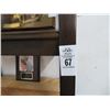 Image 2 : 2-Dark Mahogany 6' x 2' Leaning Open Stairstep Shelves - 2 X $