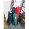 Image 1 : Lot of Folding Beach Chairs w/Bag & Clip On Beach Umbrella