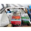 Image 2 : Box of Asst. Hardware, Outlet Boxes, Outdoor Lights and More