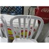 Image 2 : Metal Bar Height Stools (3)