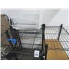 Image 2 : Black 3 Shelf Metro Rack 30" x 23" (3), 2 White Wire Baskets