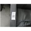 Image 2 : 18-Black Leather Rolling Office Chair - 18 X $
