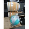Image 1 : Mini Globe and 2 Mini Barrells